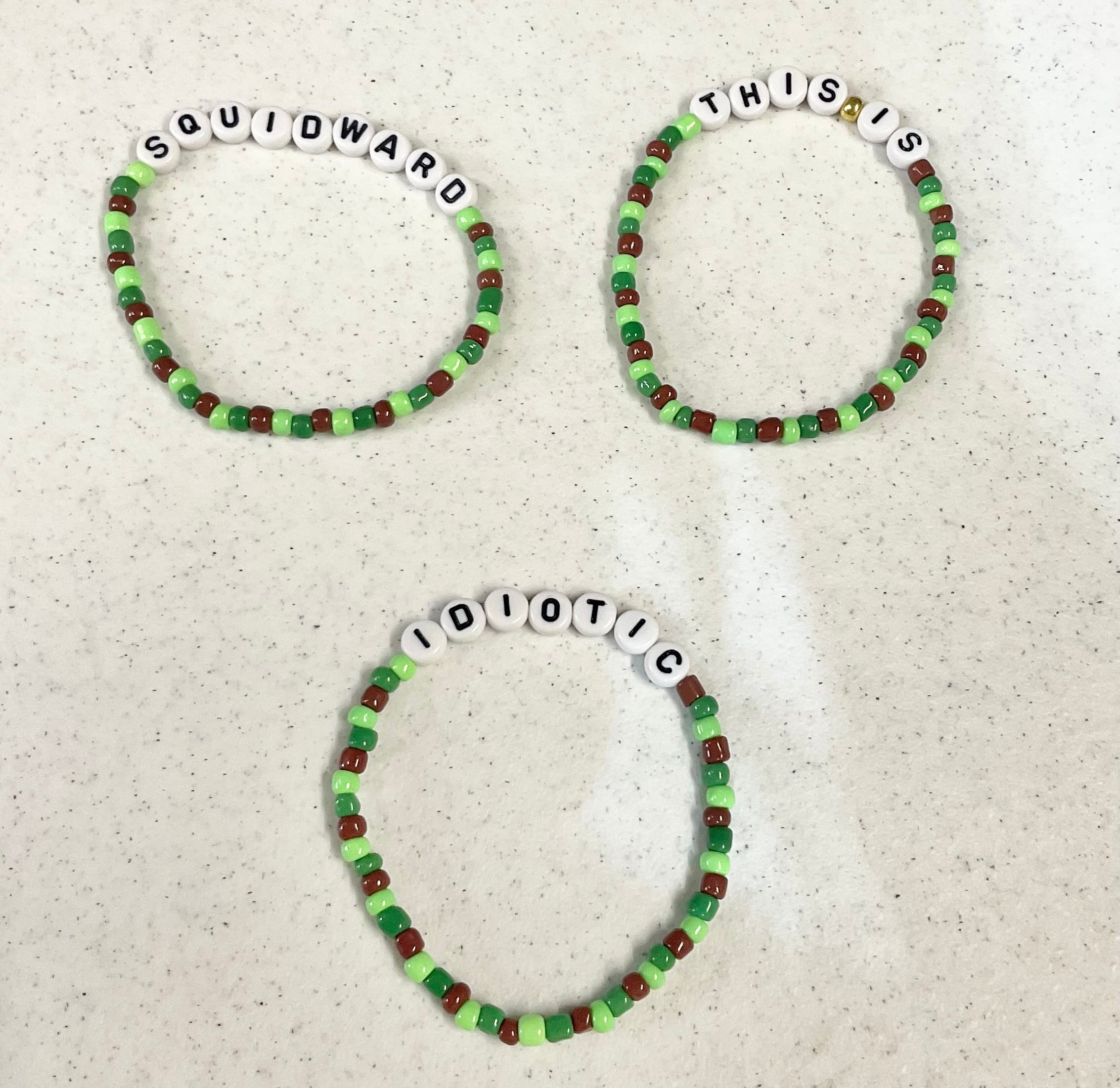 Magical squid bracelet set