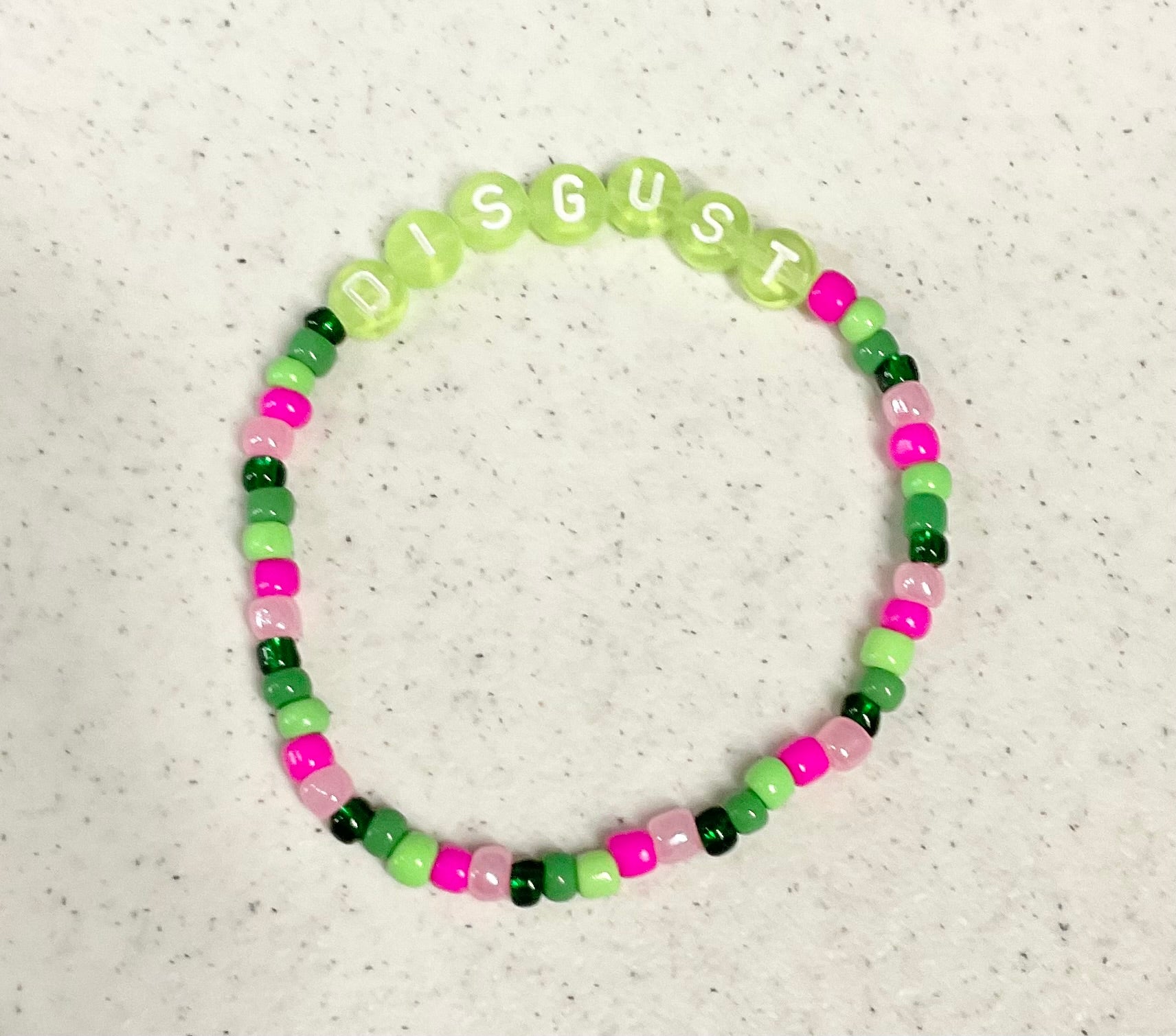 Magical disgust bracelet