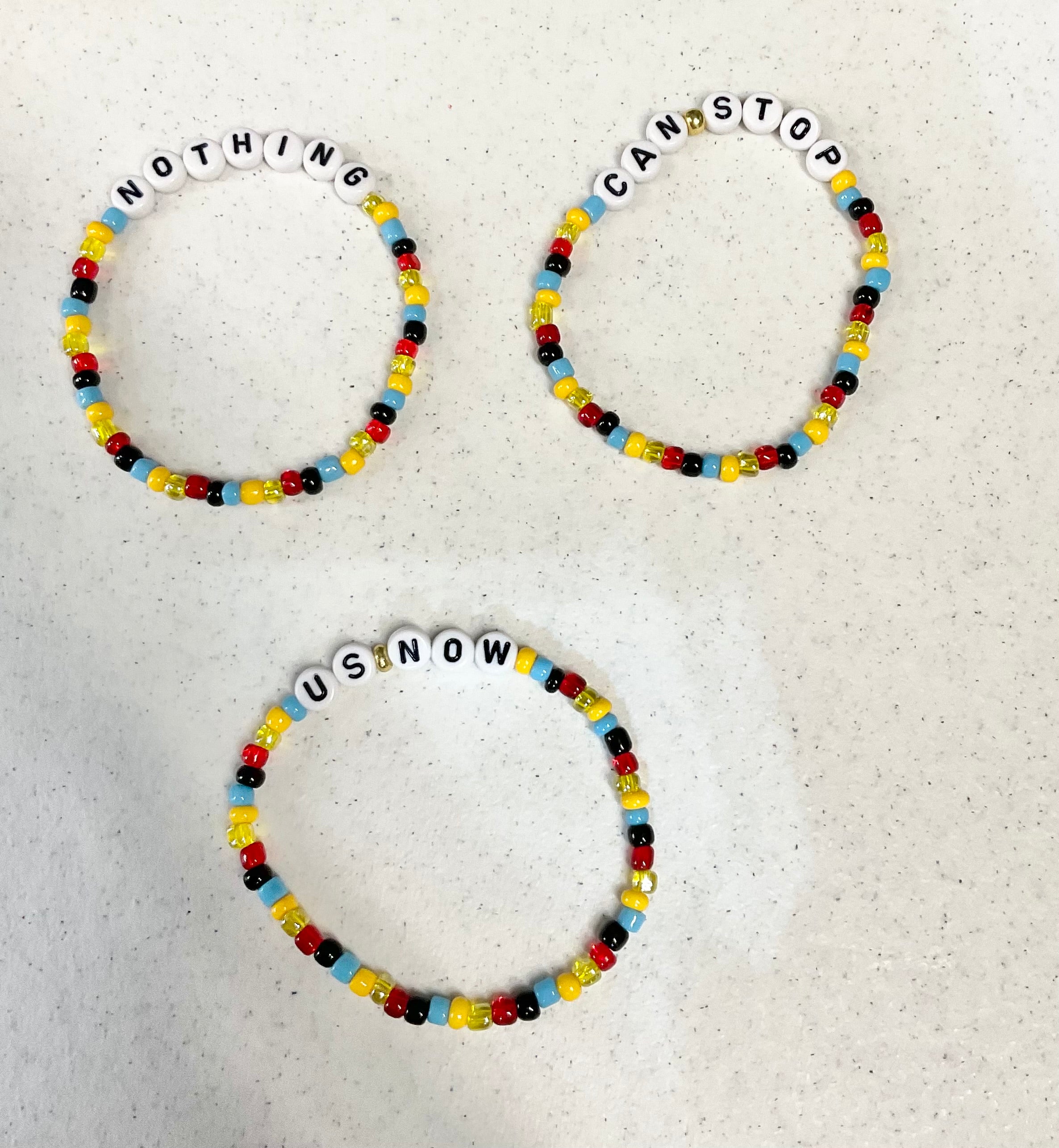 Magical railway bracelet set