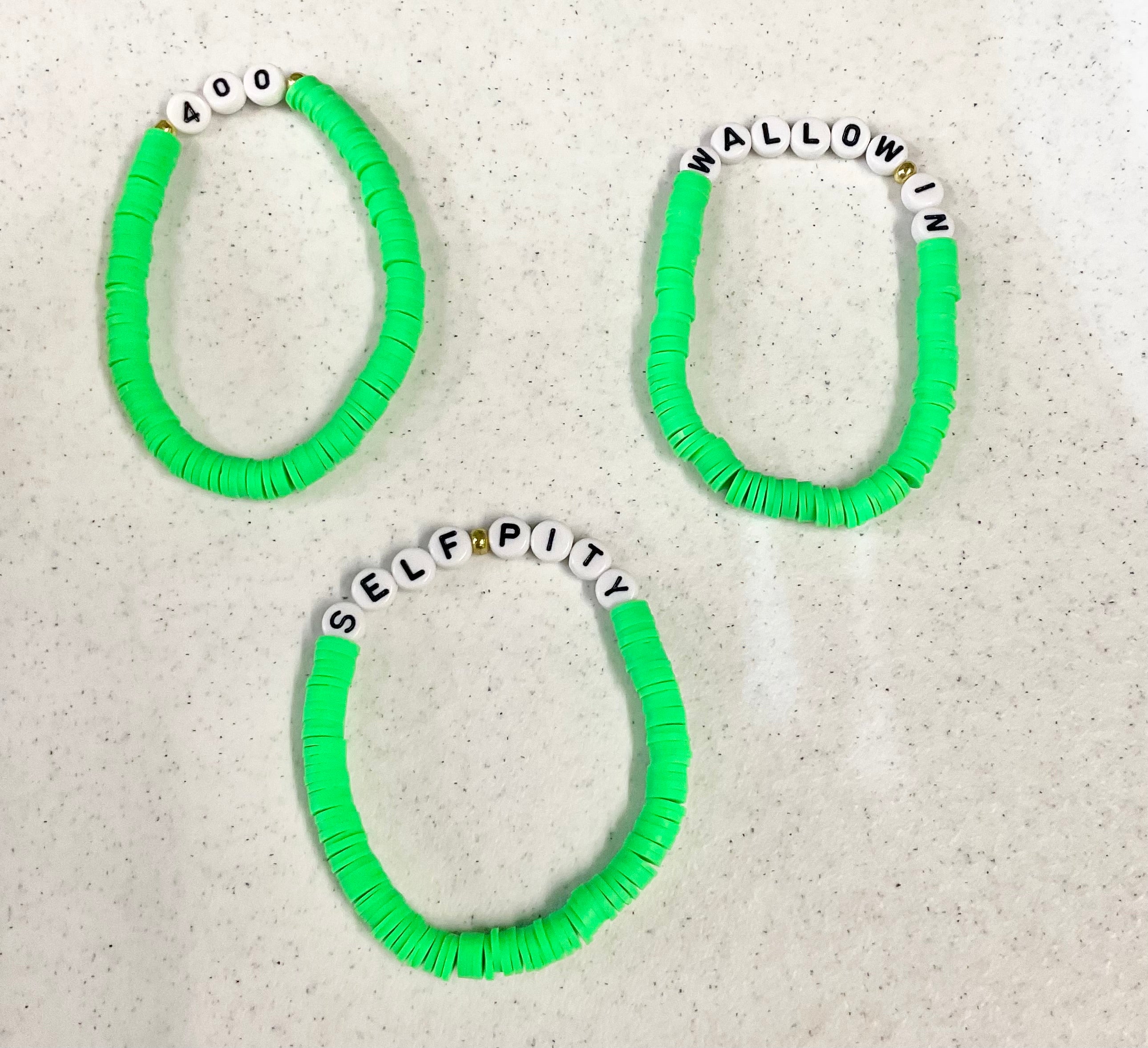 Made to order magical schedule bracelet set