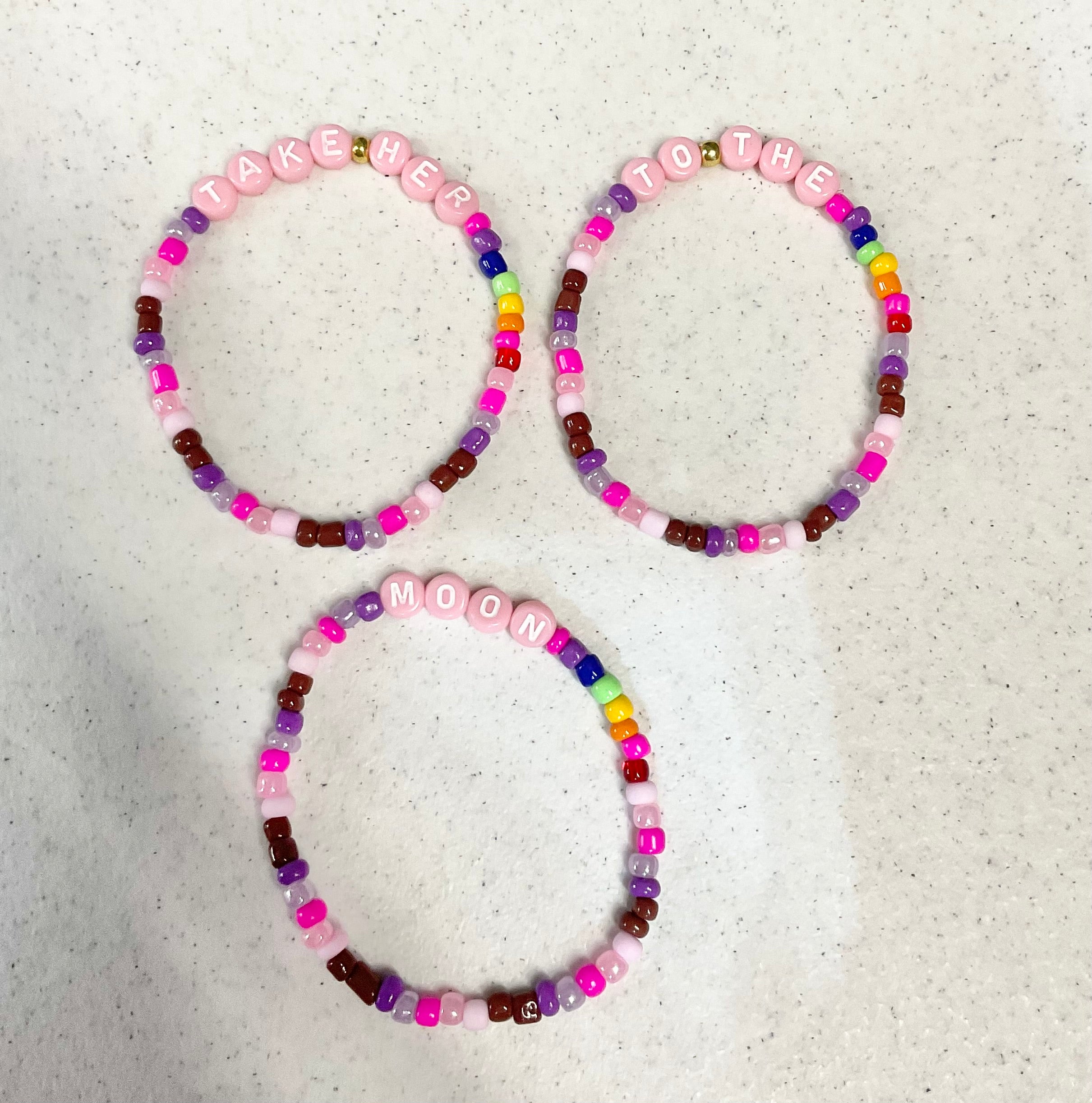 Magical imaginary friend bracelet set