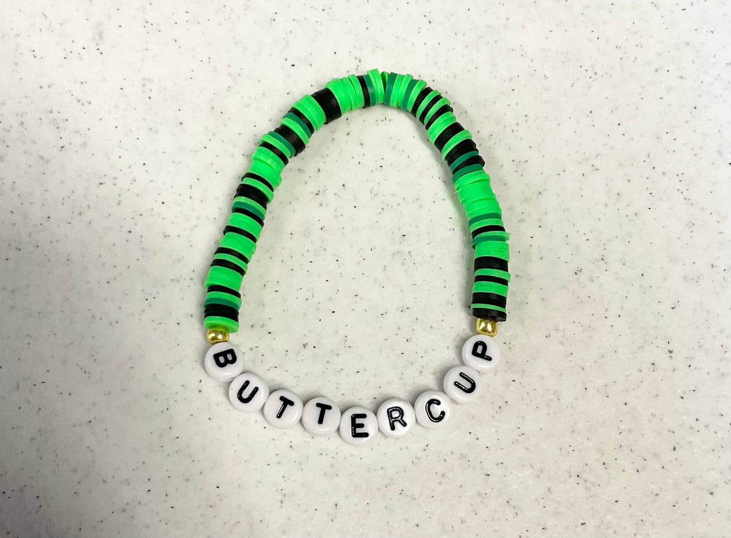 Magical superhero trio clay bracelet set