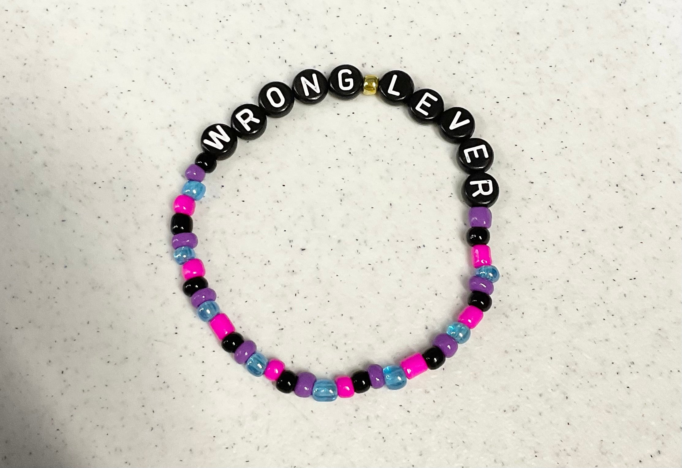 Magical evil empress seed bead bracelet set
