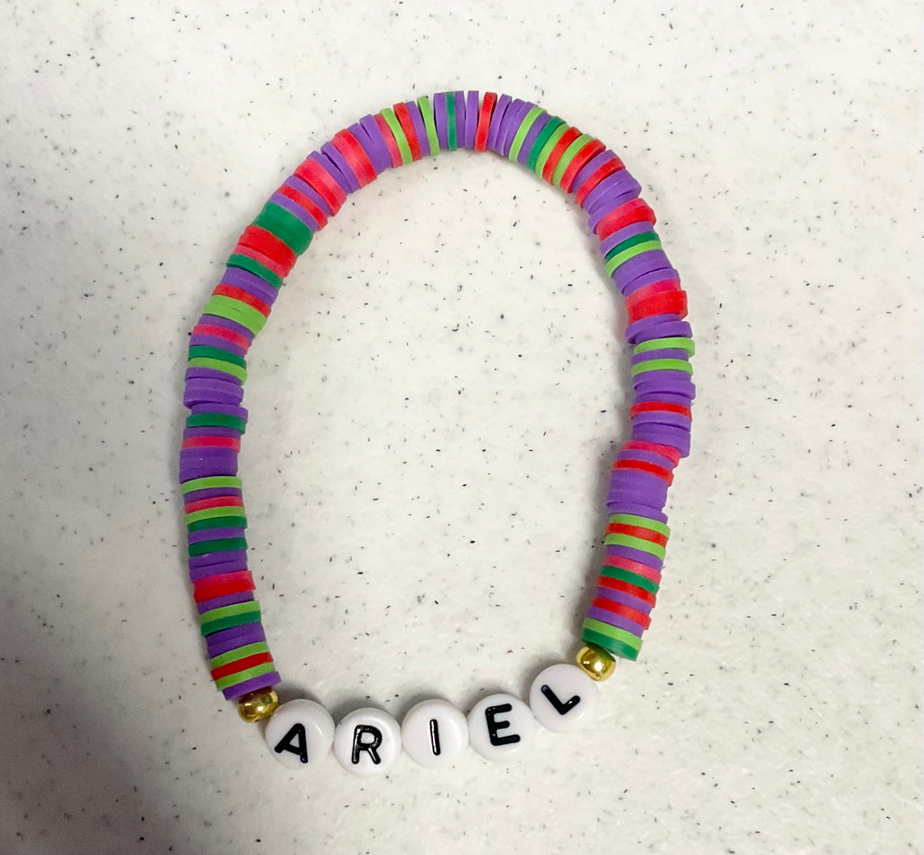 Magical mermaid clay bracelet set