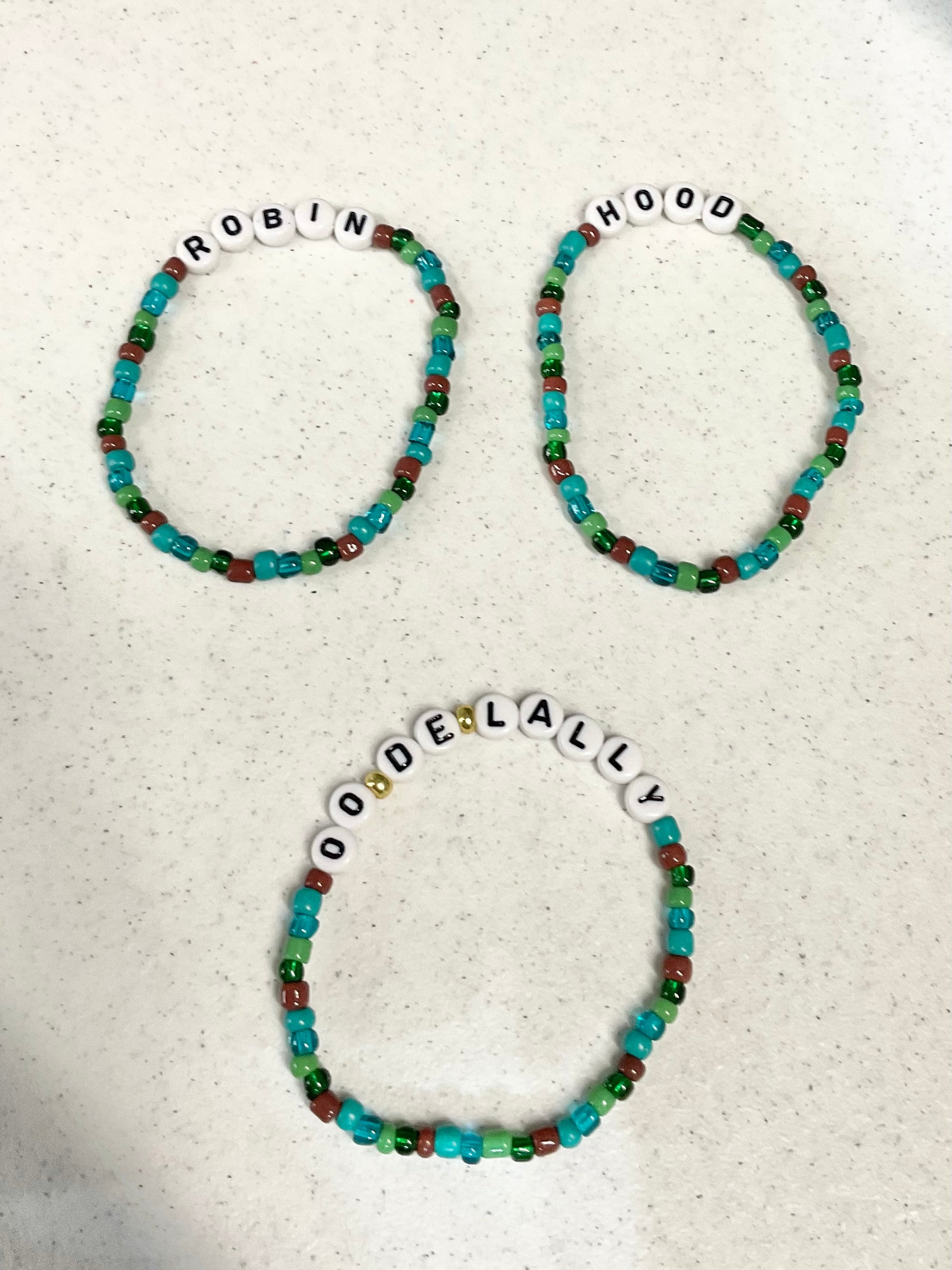 Magical forest bracelet set