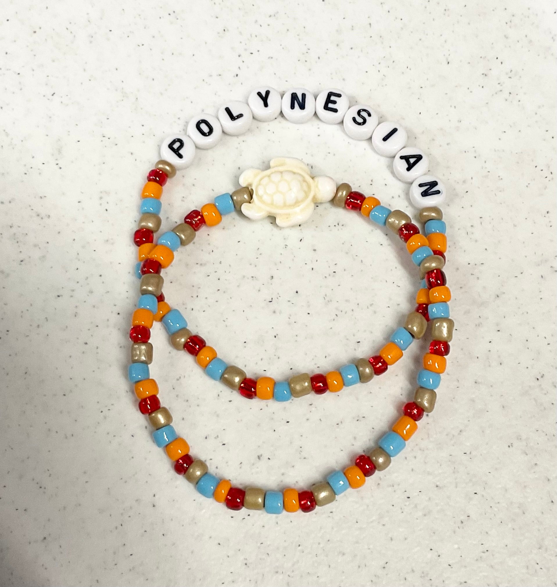 Magical tropical paradise bracelet set