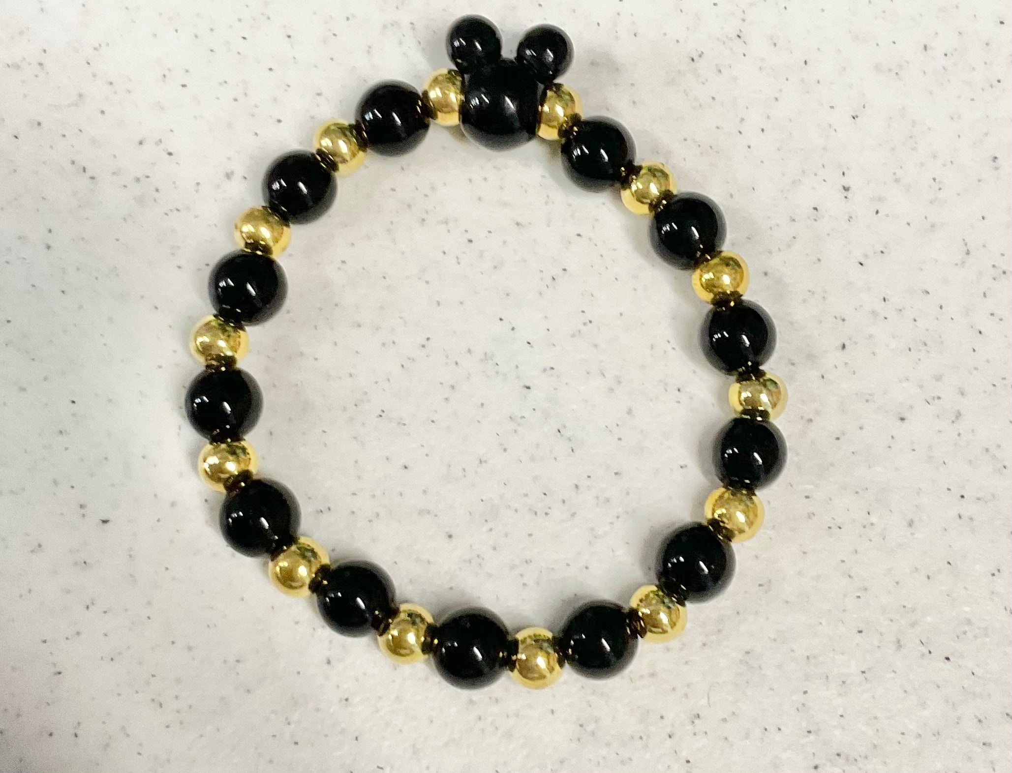 Magical mouse glass bracelet