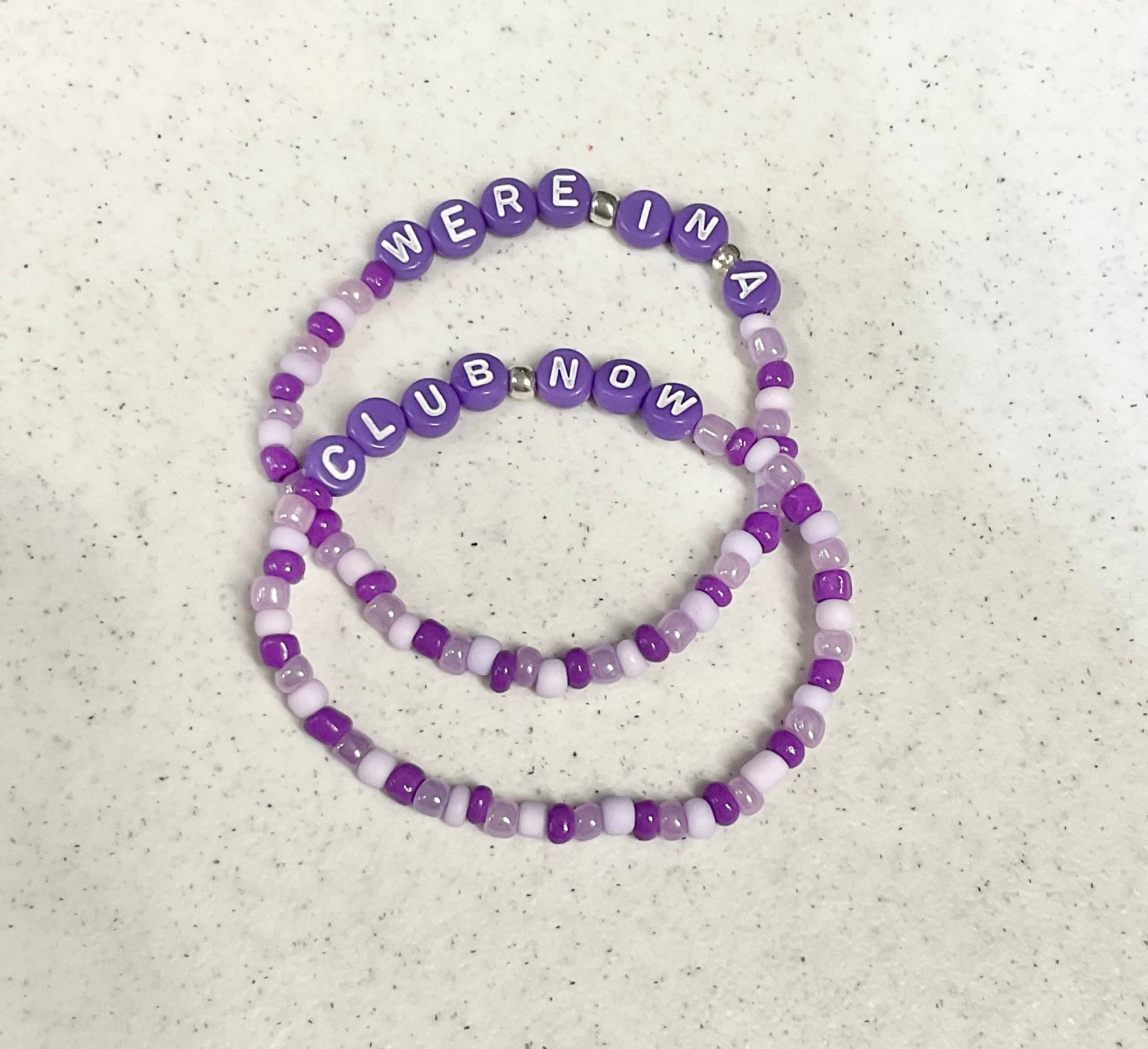 Magical grape soda club bracelet set