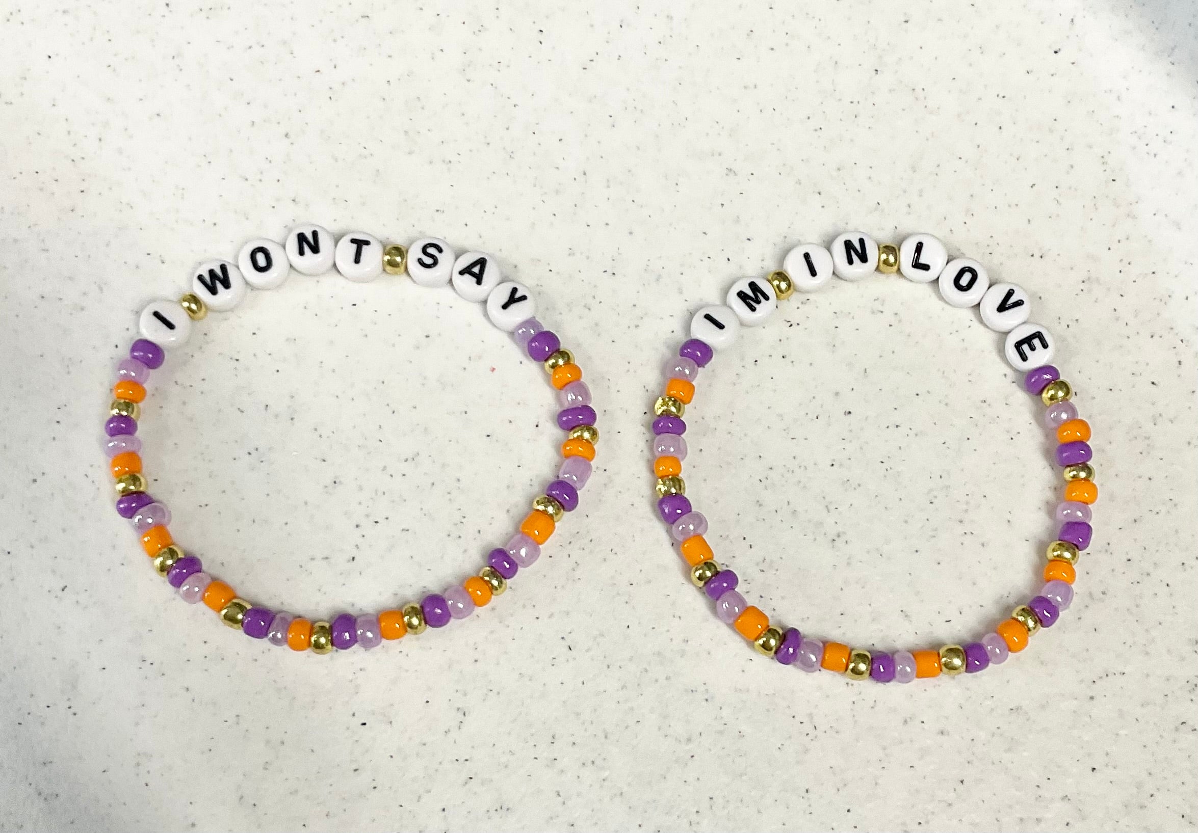 Magical no love bracelet set