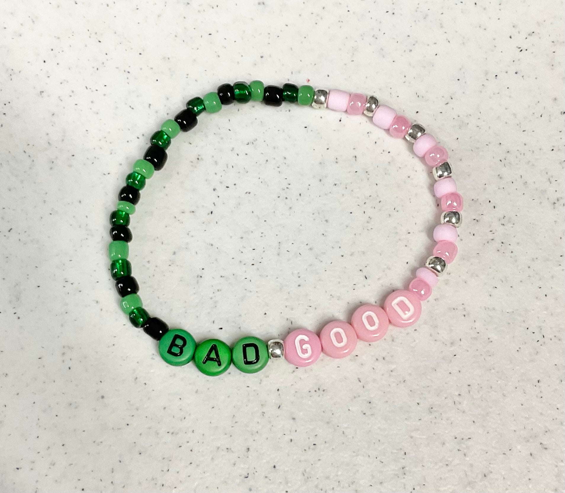 Magical bad witch good witch bracelet