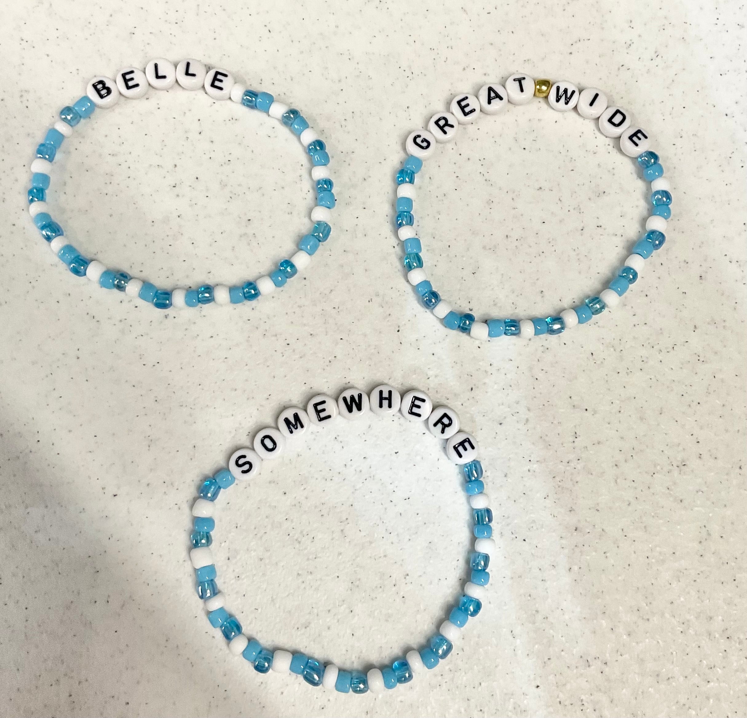 Magical follow your own path bracelet set
