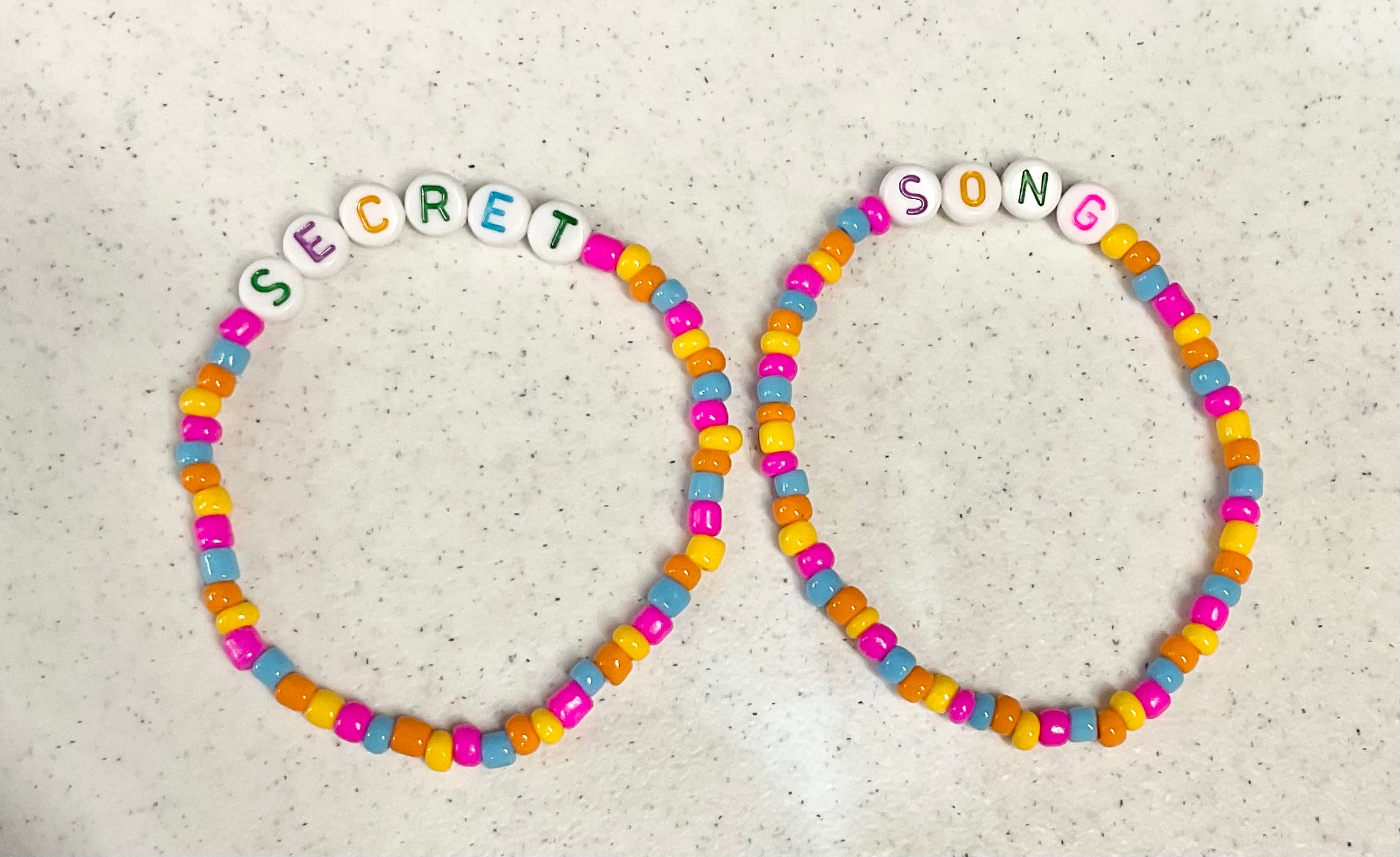 Magical song bracelet set