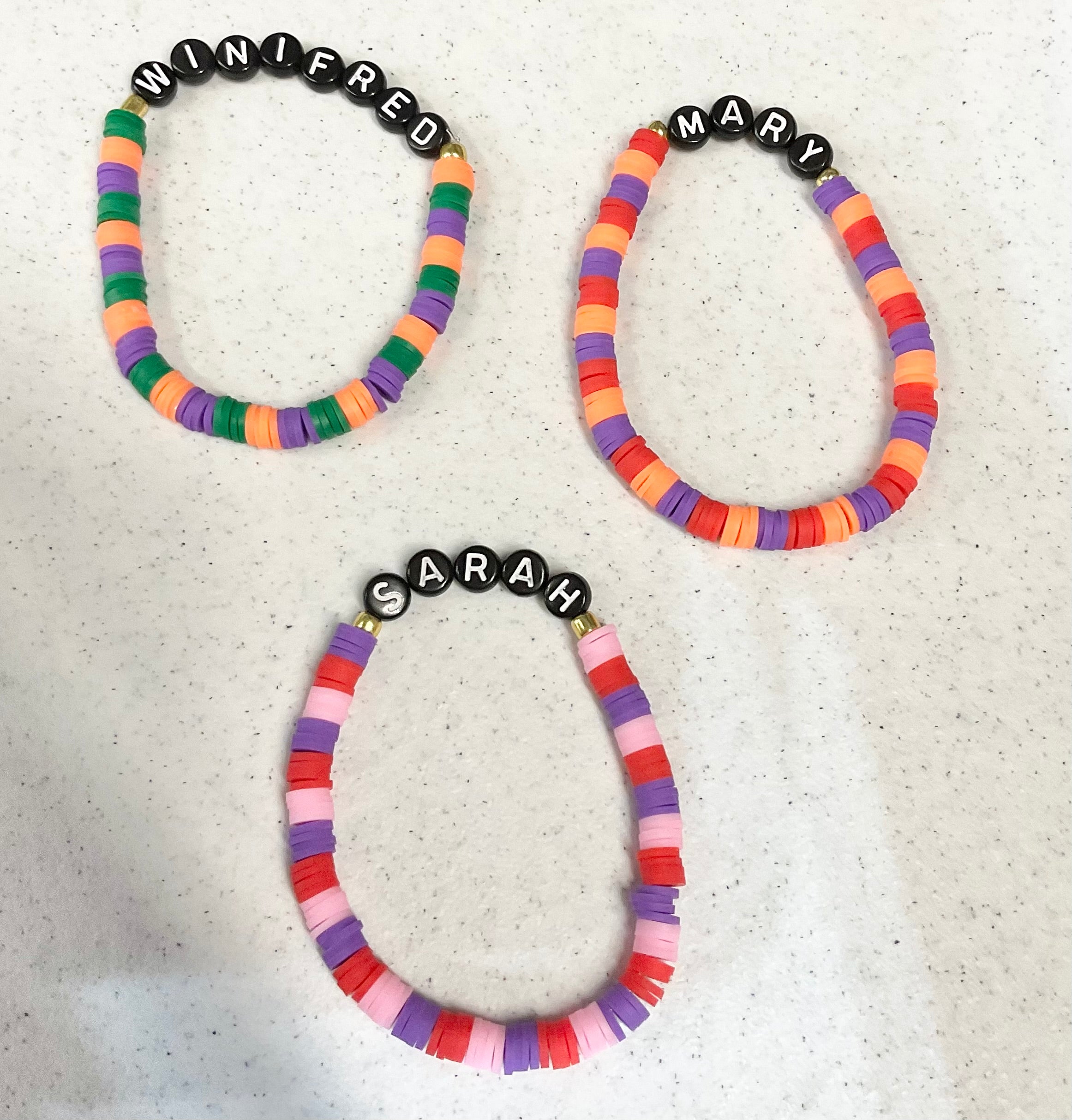 Magical witch sisters bracelet set