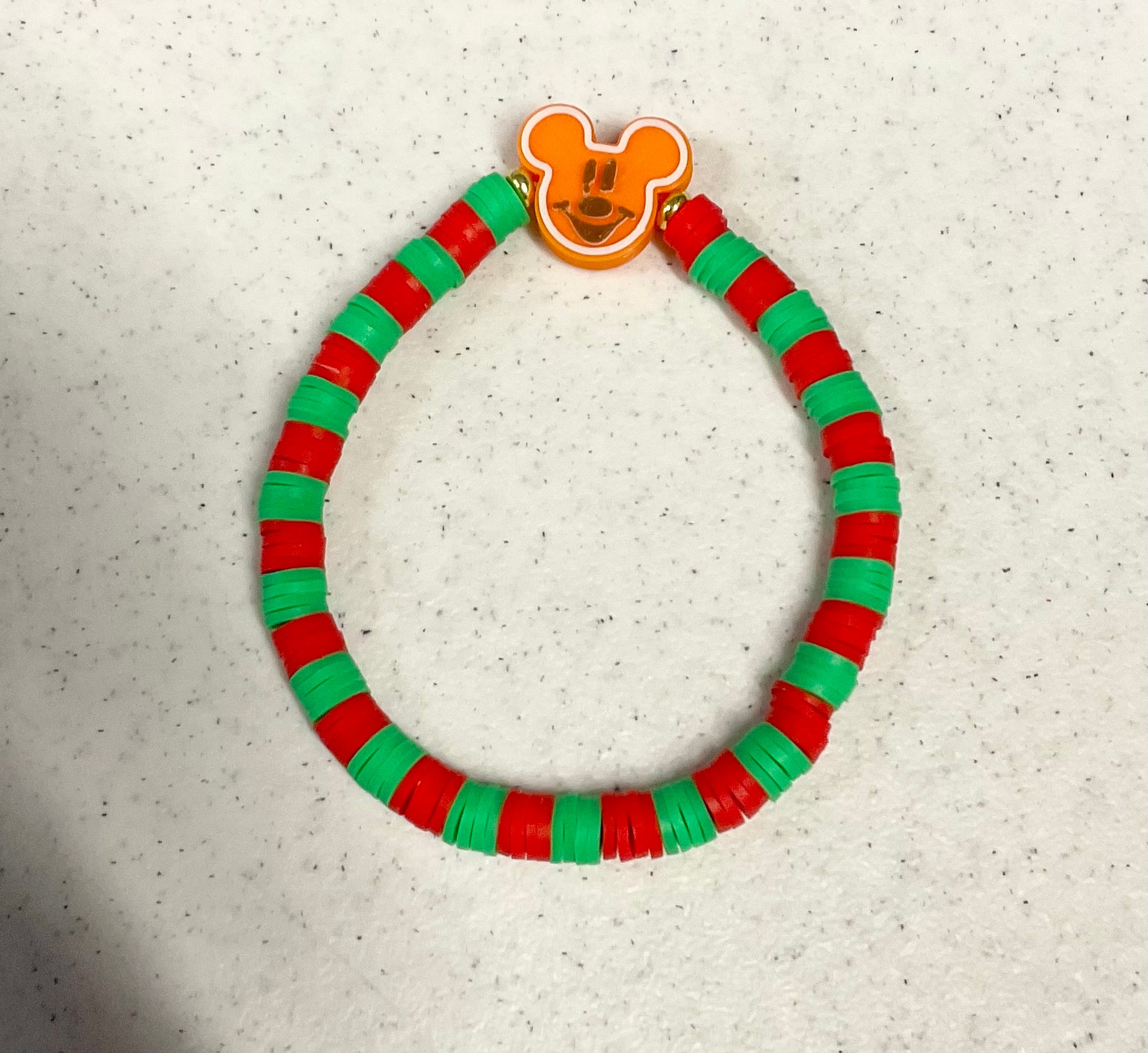 Magical gingerbread clay bracelet set