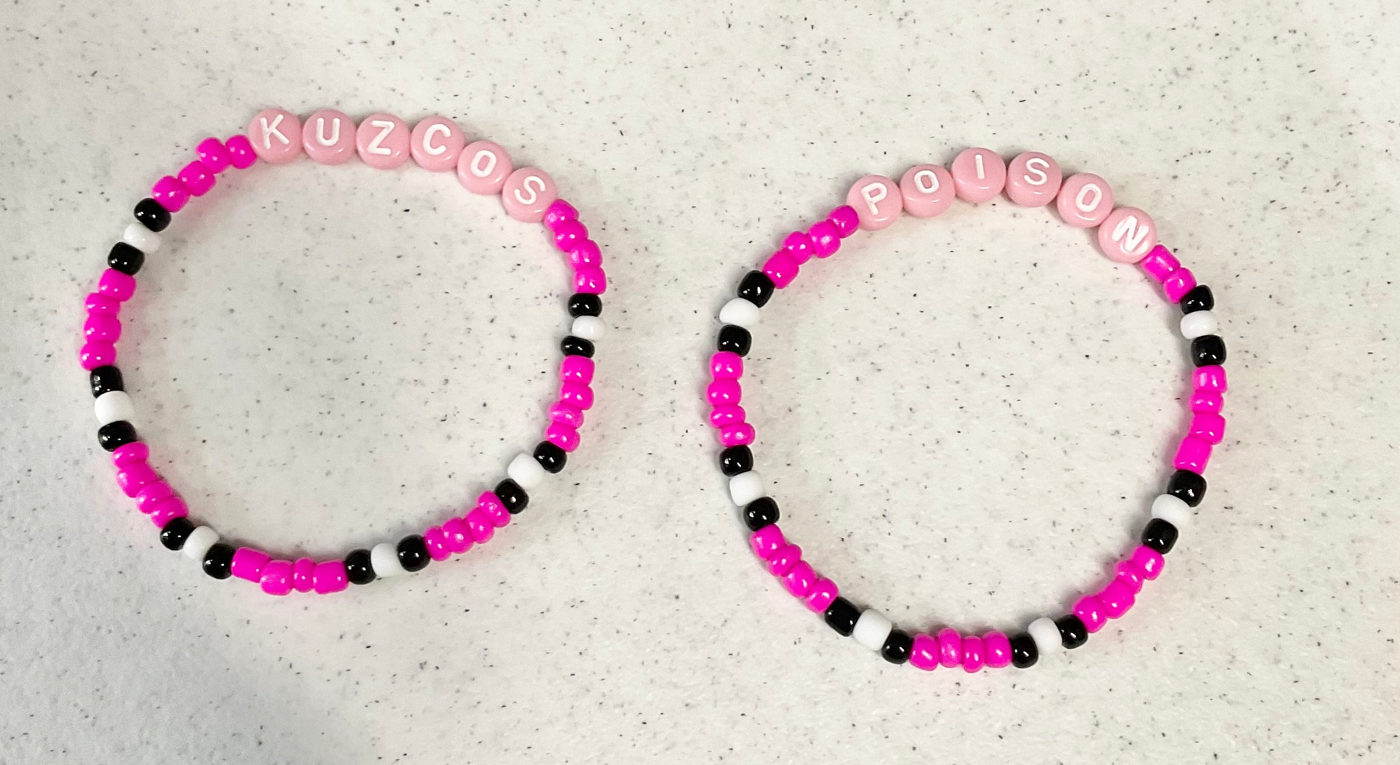 Magical llama potion bracelet set