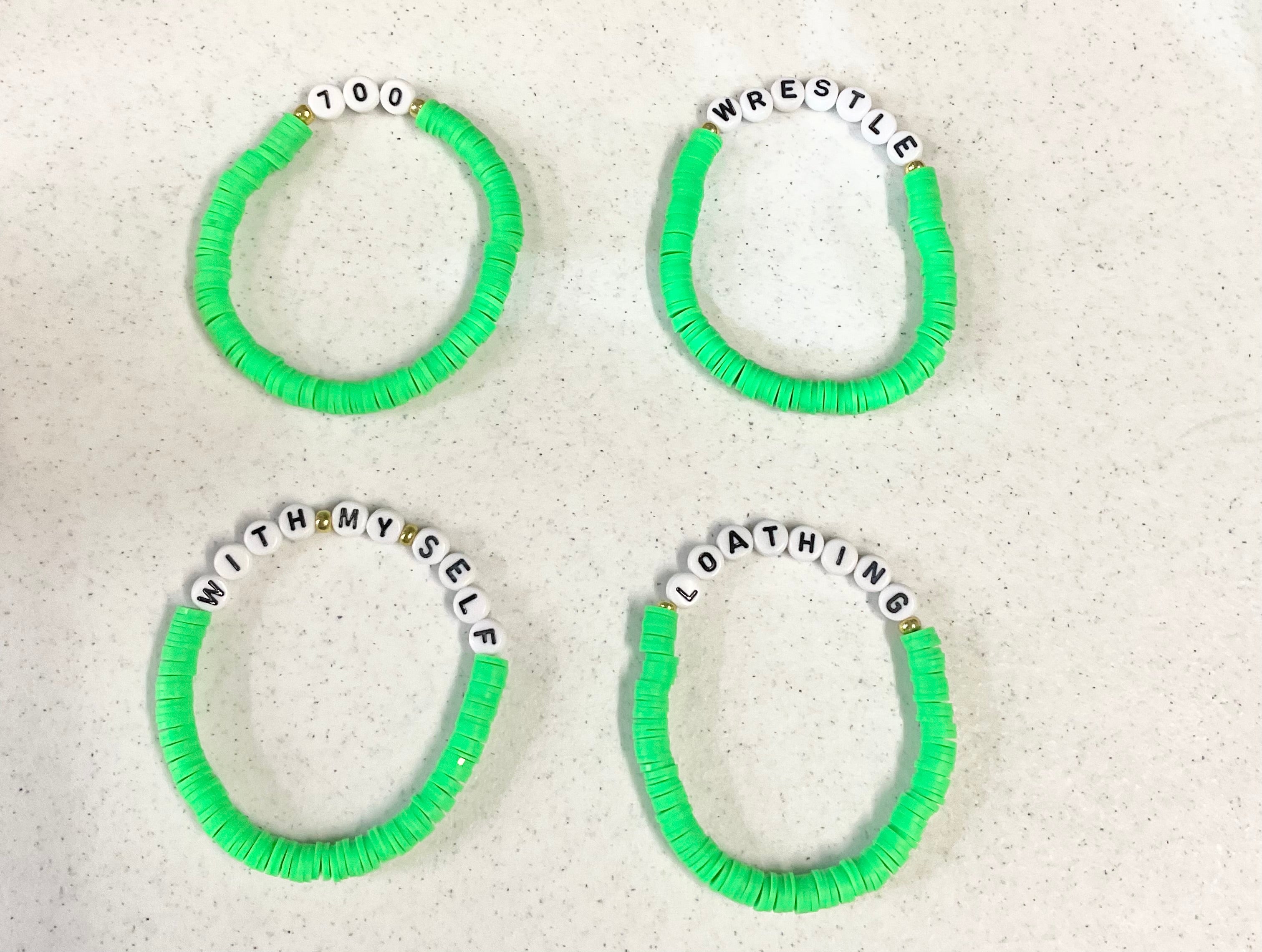 Made to order magical schedule bracelet set