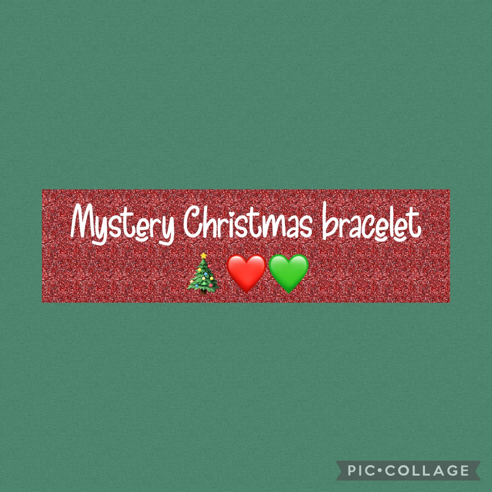 Mystery Christmas bracelets