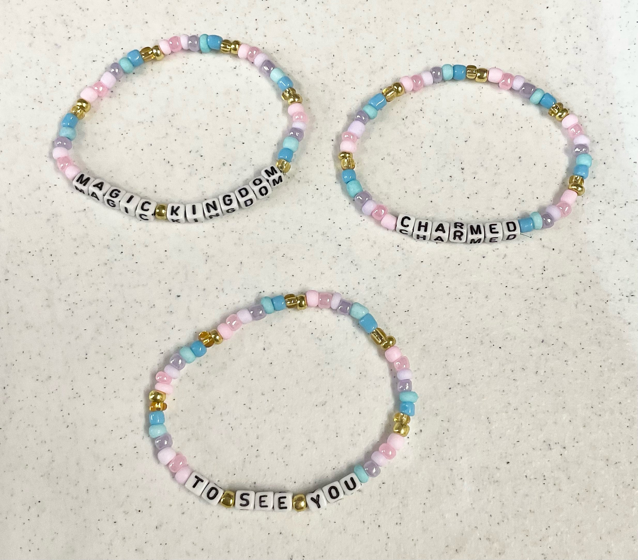 Magical kingdom bus bracelet