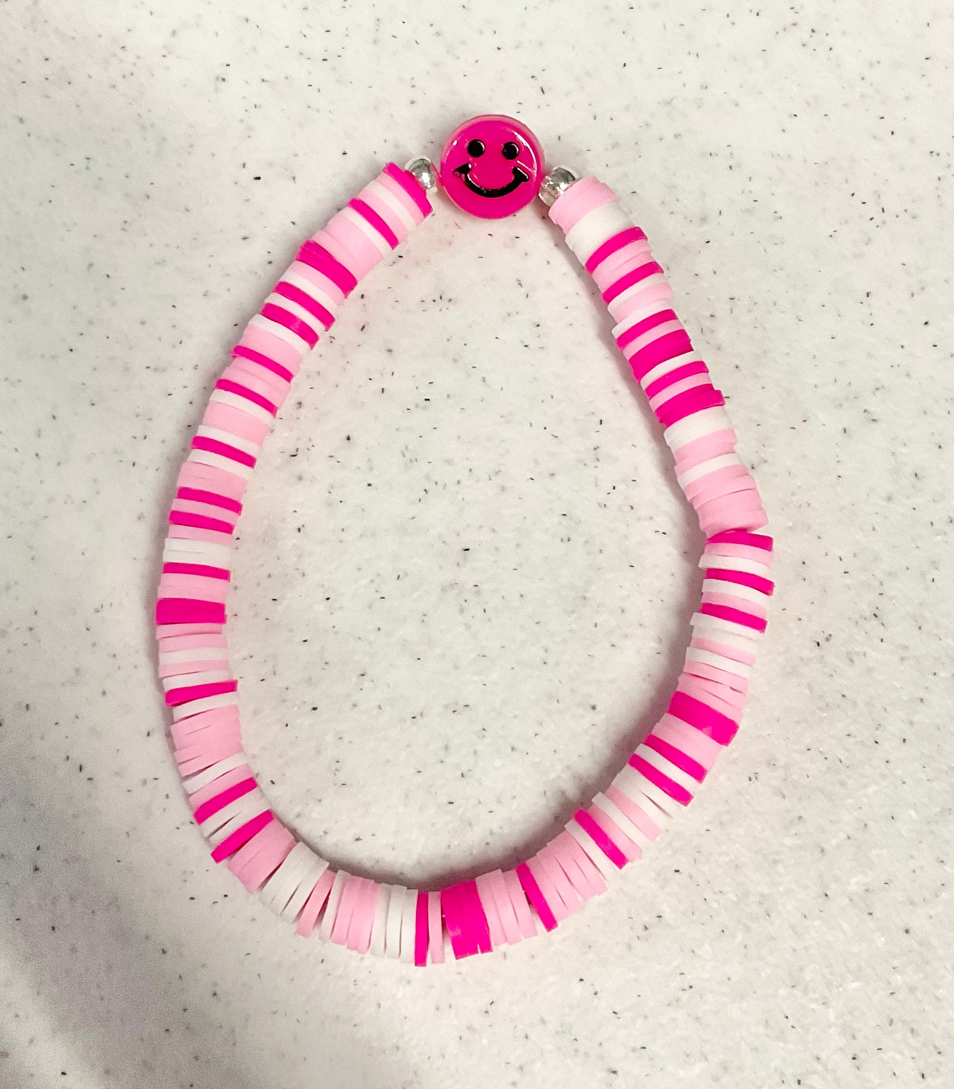 Magical all smiles hot pink bracelet