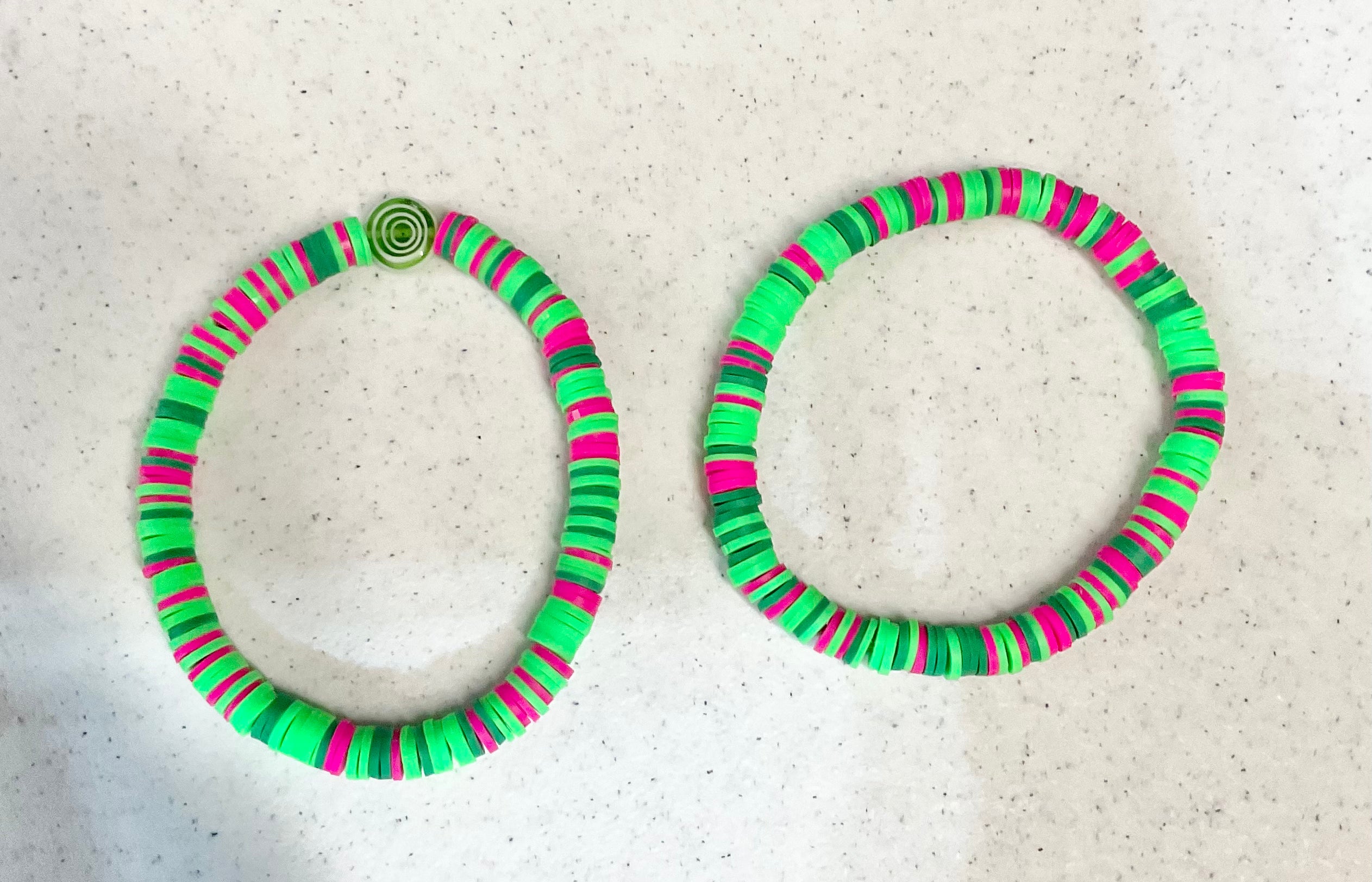 Magical mother island clay bracelet set