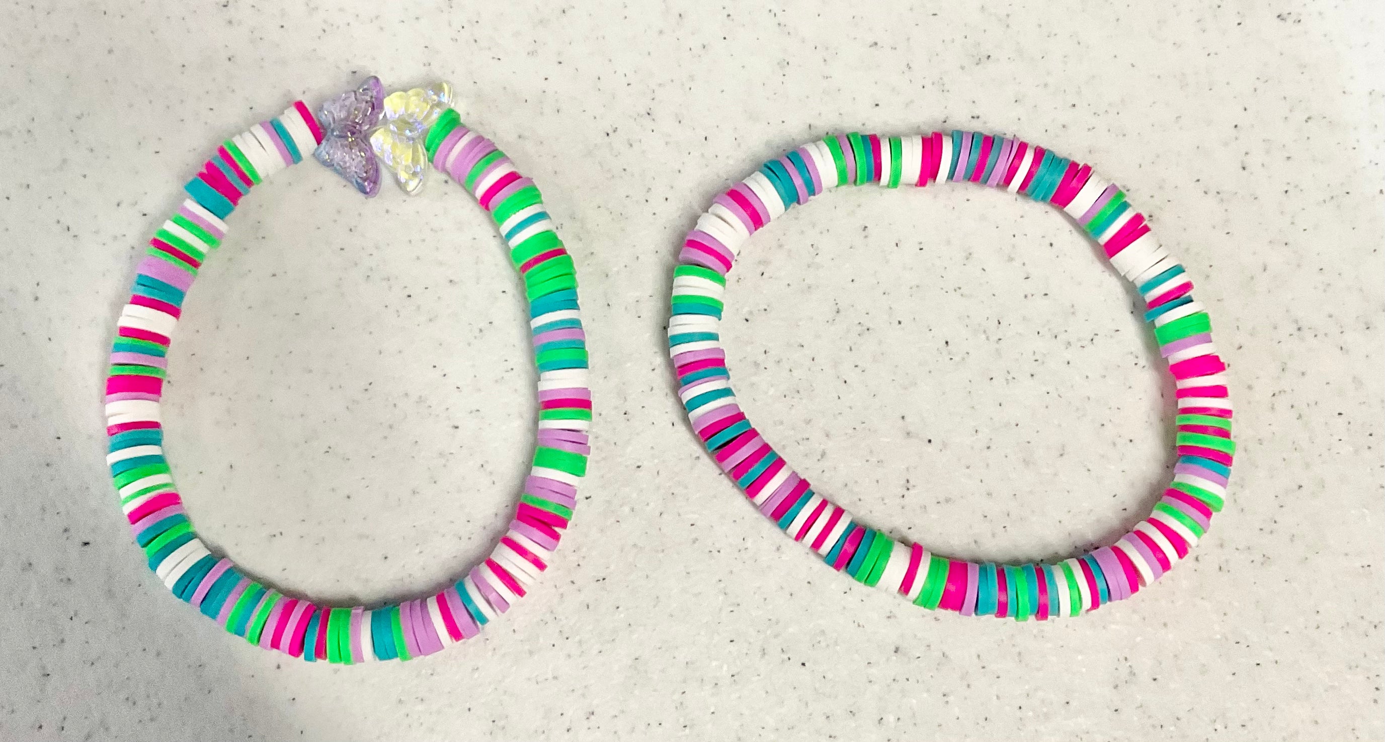 Magical miracle princess clay bracelet set