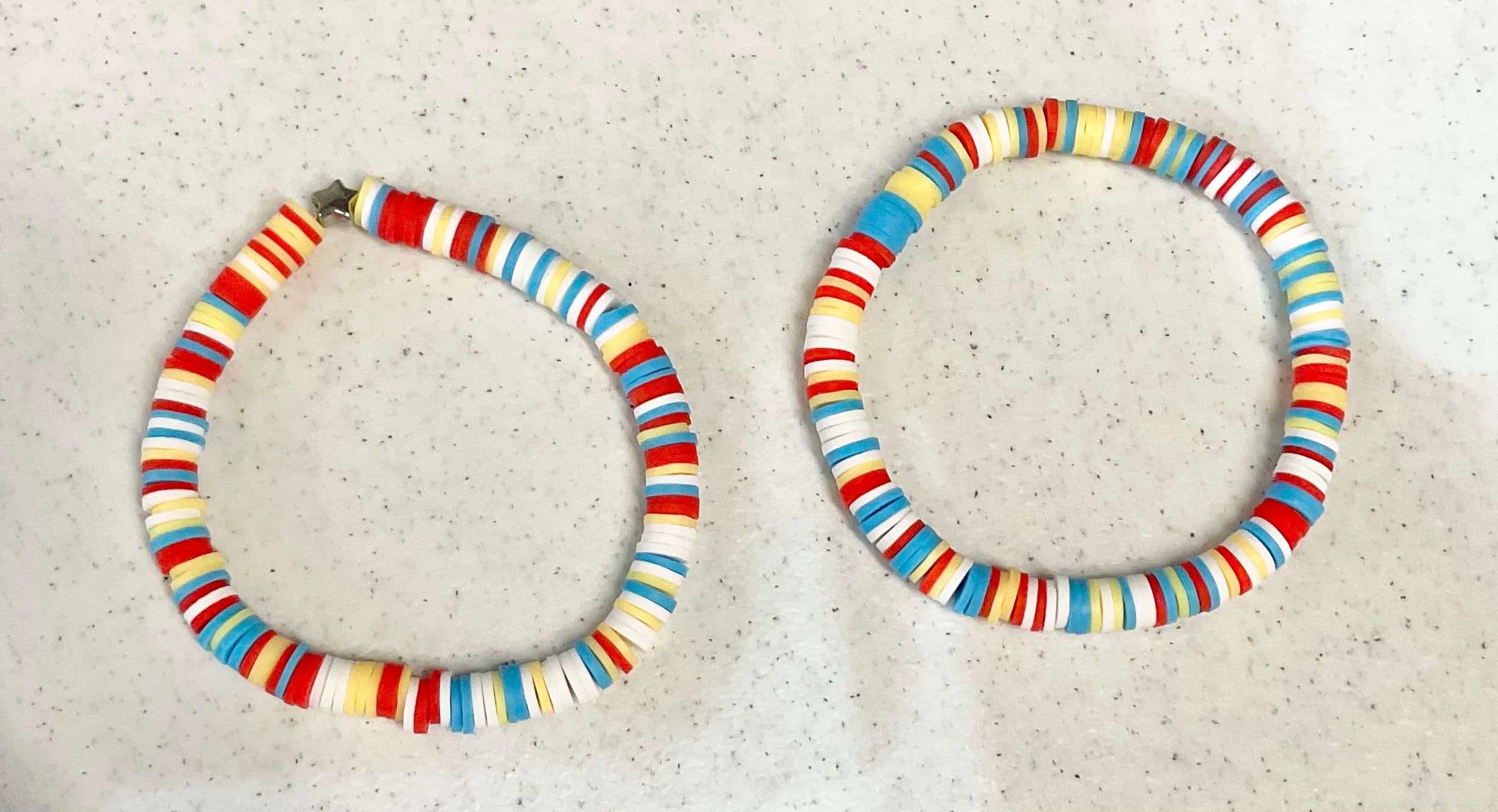 Magical duck clay bracelet set