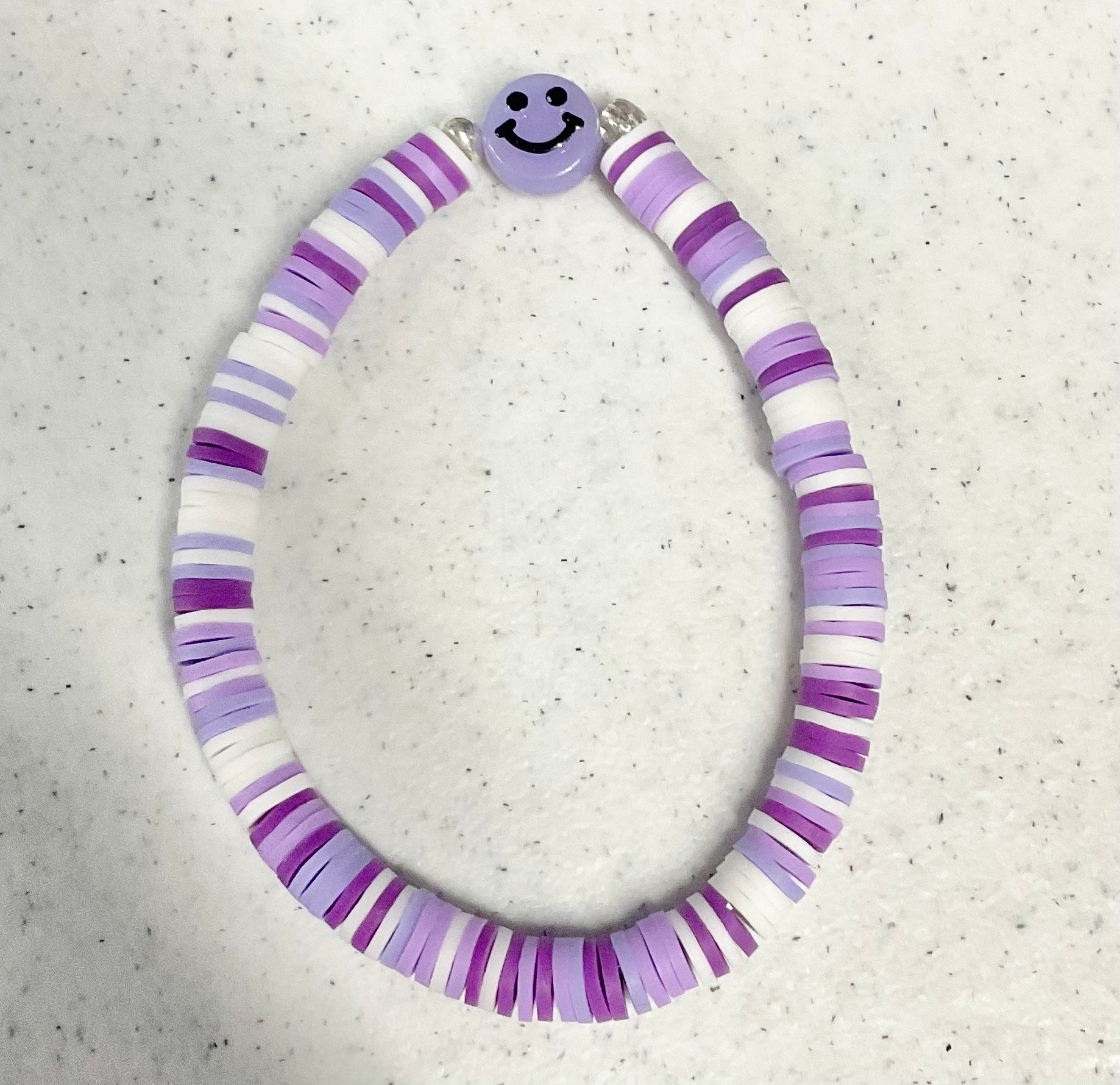 Magical all smiles purple bracelet