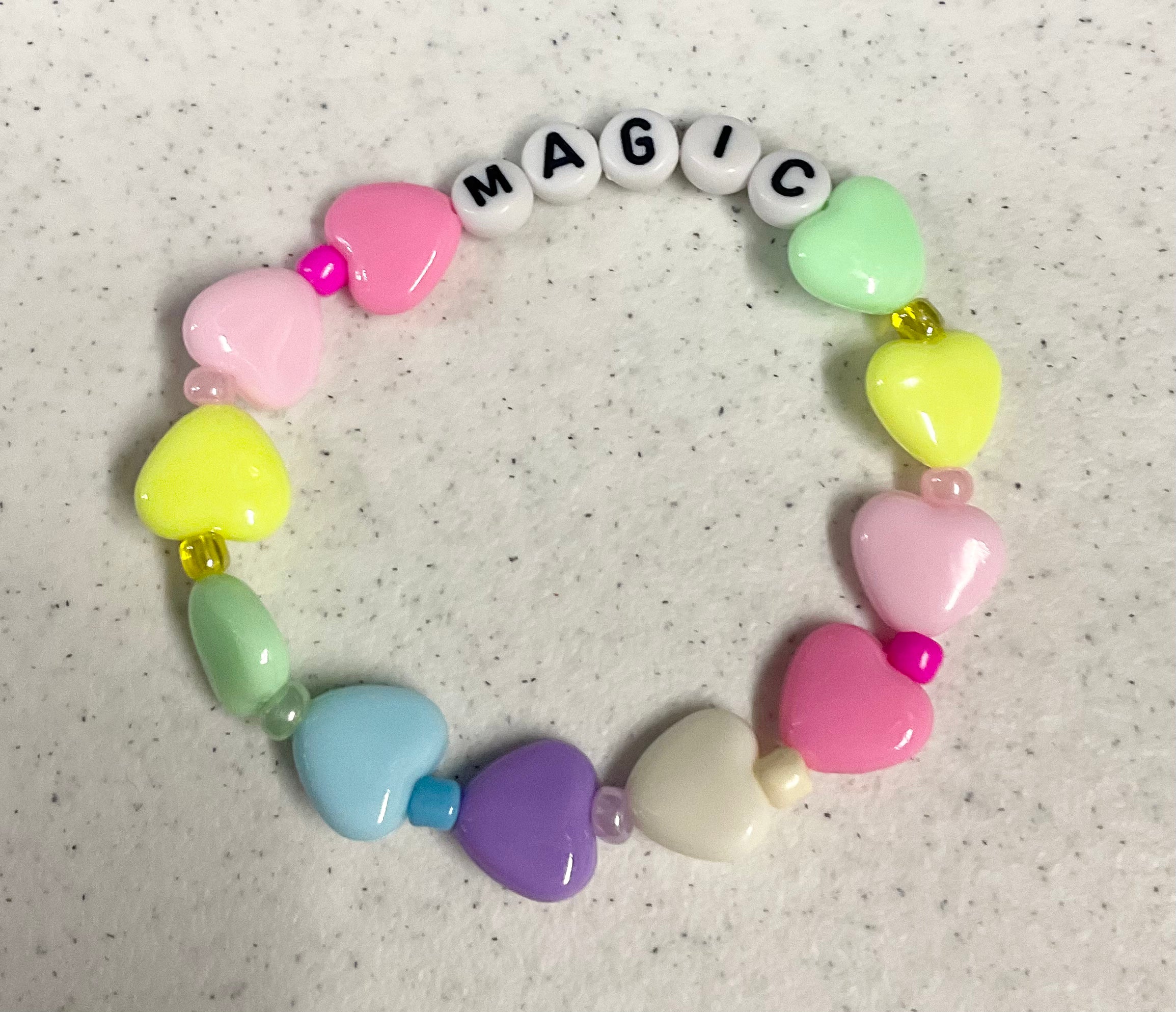 Magical hearts bracelet