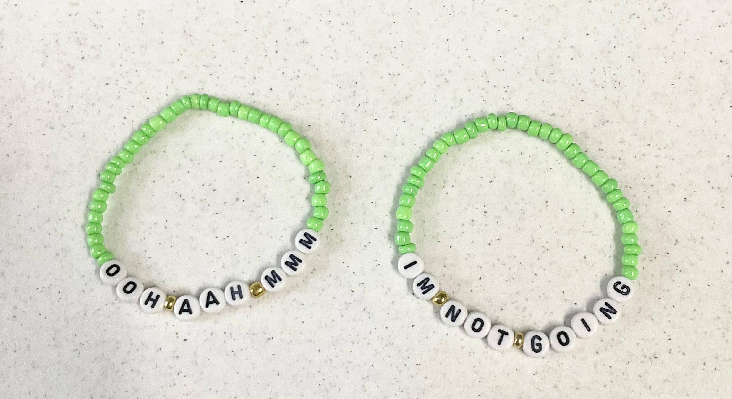 Magical no plans bracelet set