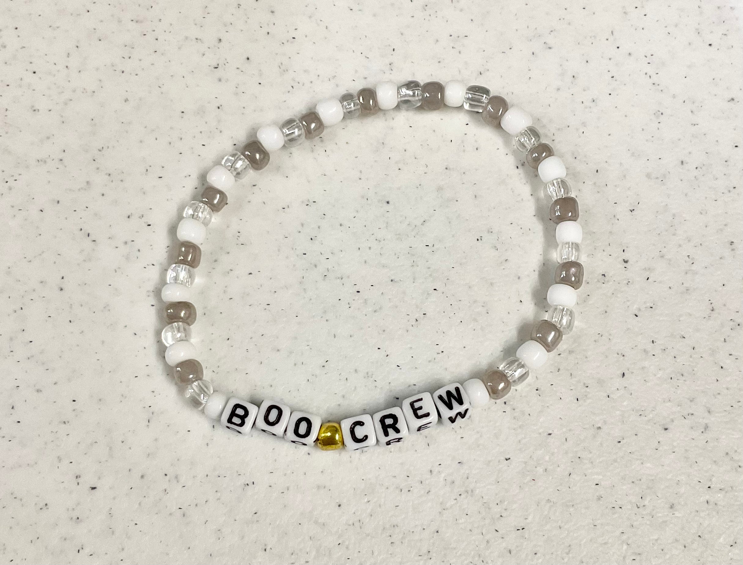 Boo crew bracelet