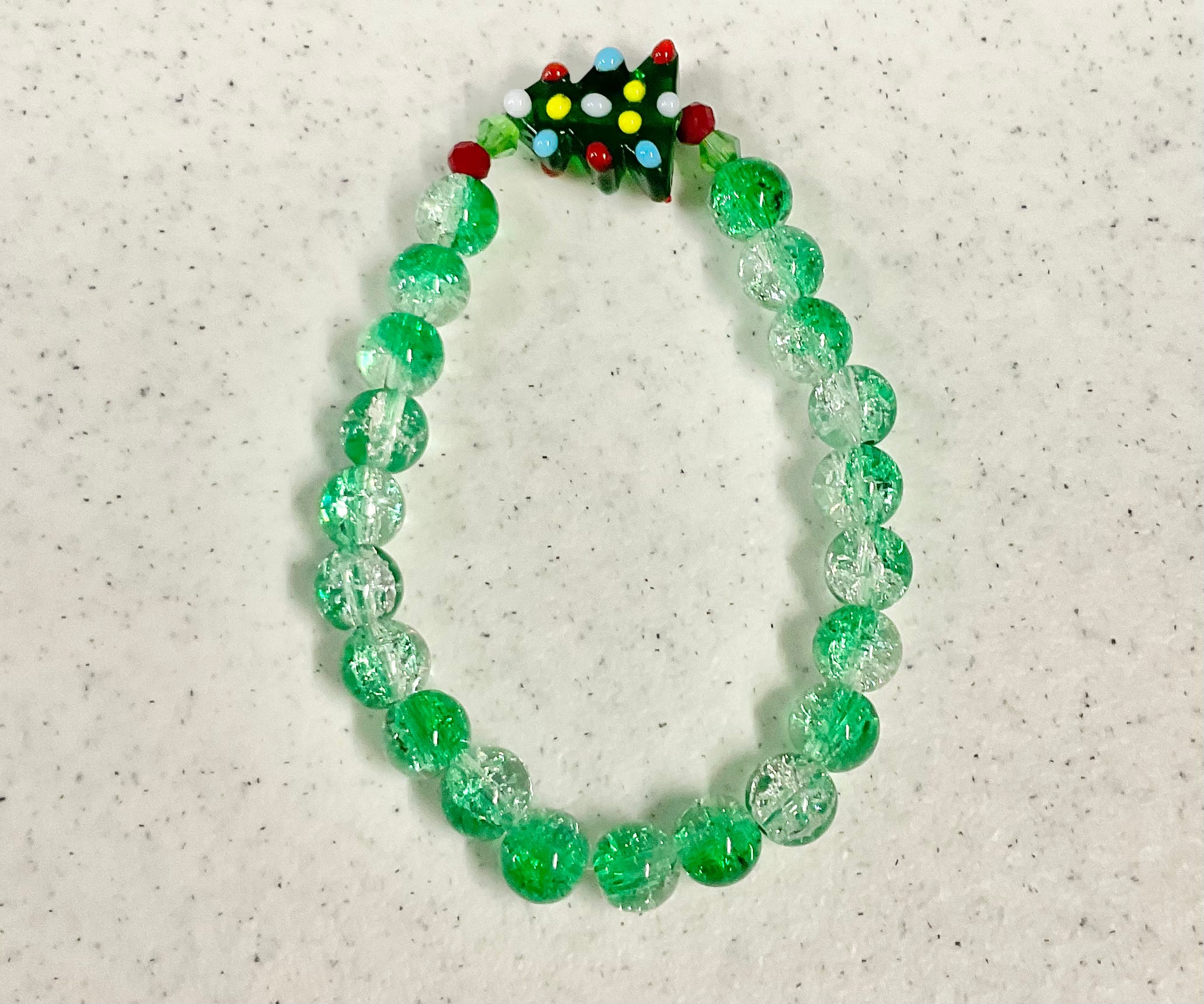 Magical Christmas tree bracelet